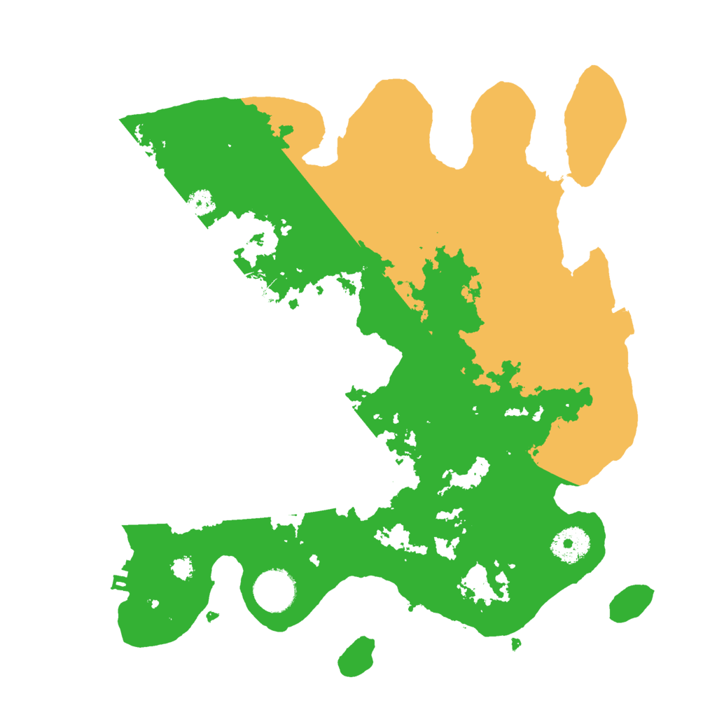 Biome Rust Map: Procedural Map, Size: 3000, Seed: 1459756395