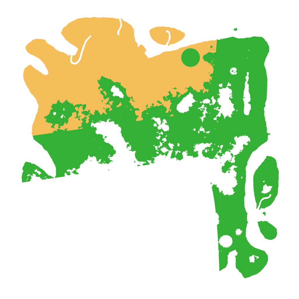 Biome Rust Map: Procedural Map, Size: 4250, Seed: 227604555