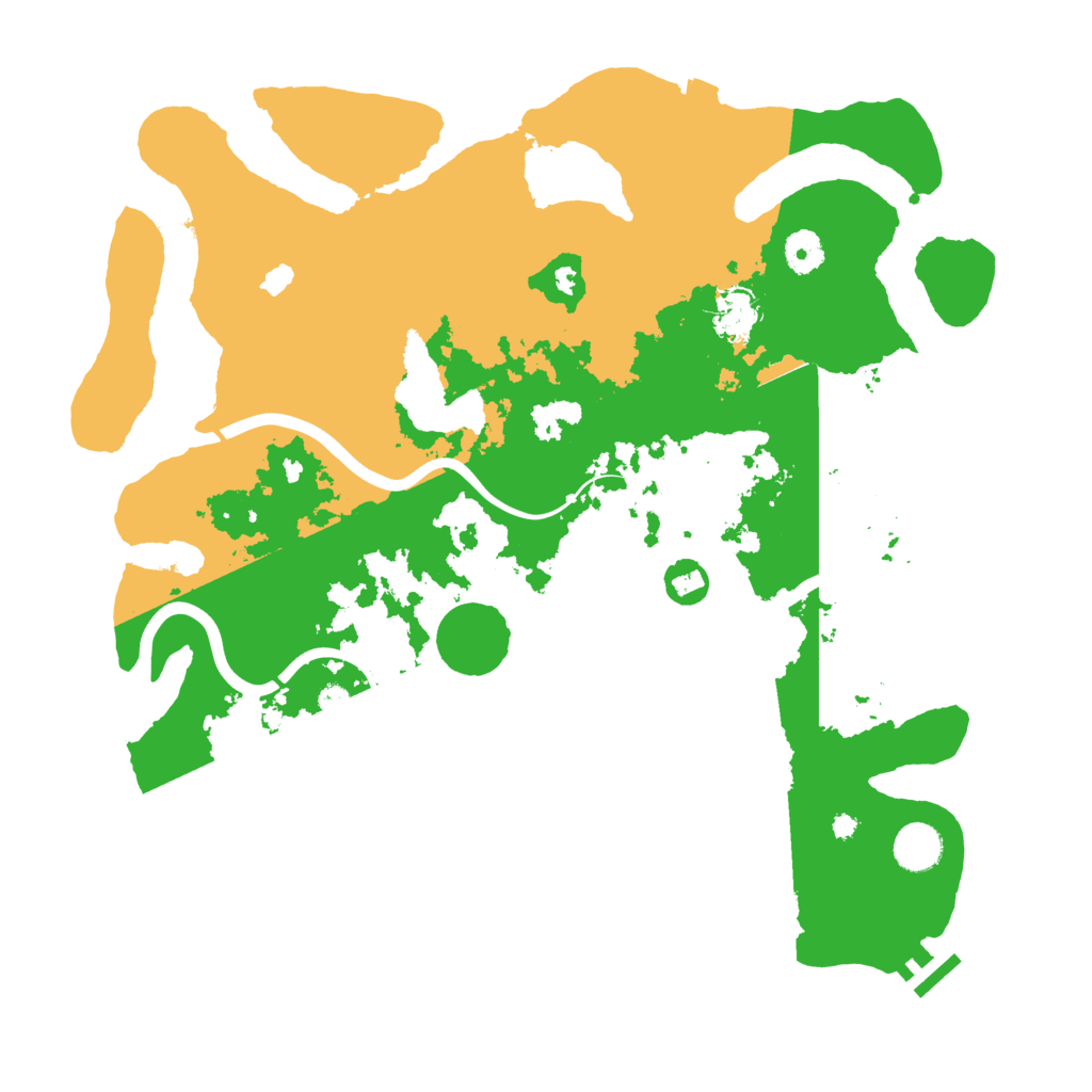 Biome Rust Map: Procedural Map, Size: 4000, Seed: 387064194