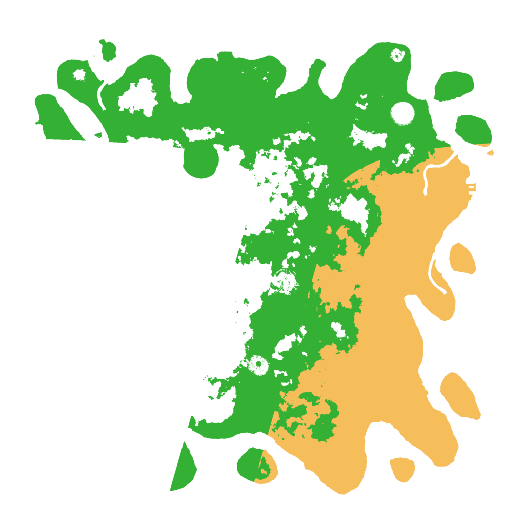 Biome Rust Map: Procedural Map, Size: 4000, Seed: 7589620