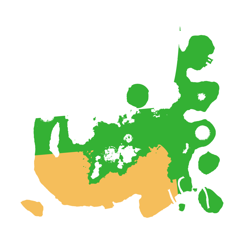 Biome Rust Map: Procedural Map, Size: 3000, Seed: 333333333