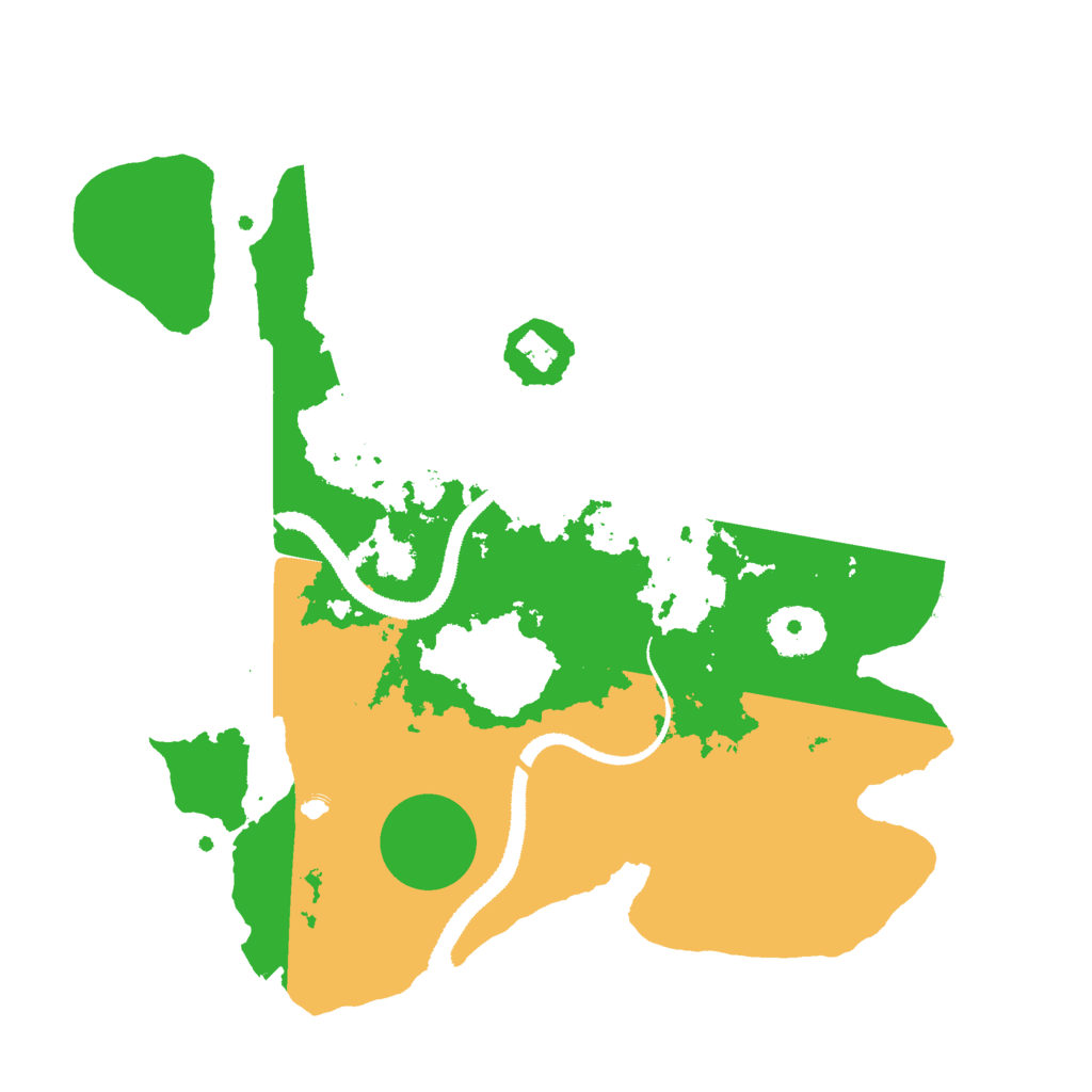 Biome Rust Map: Procedural Map, Size: 3000, Seed: 16720