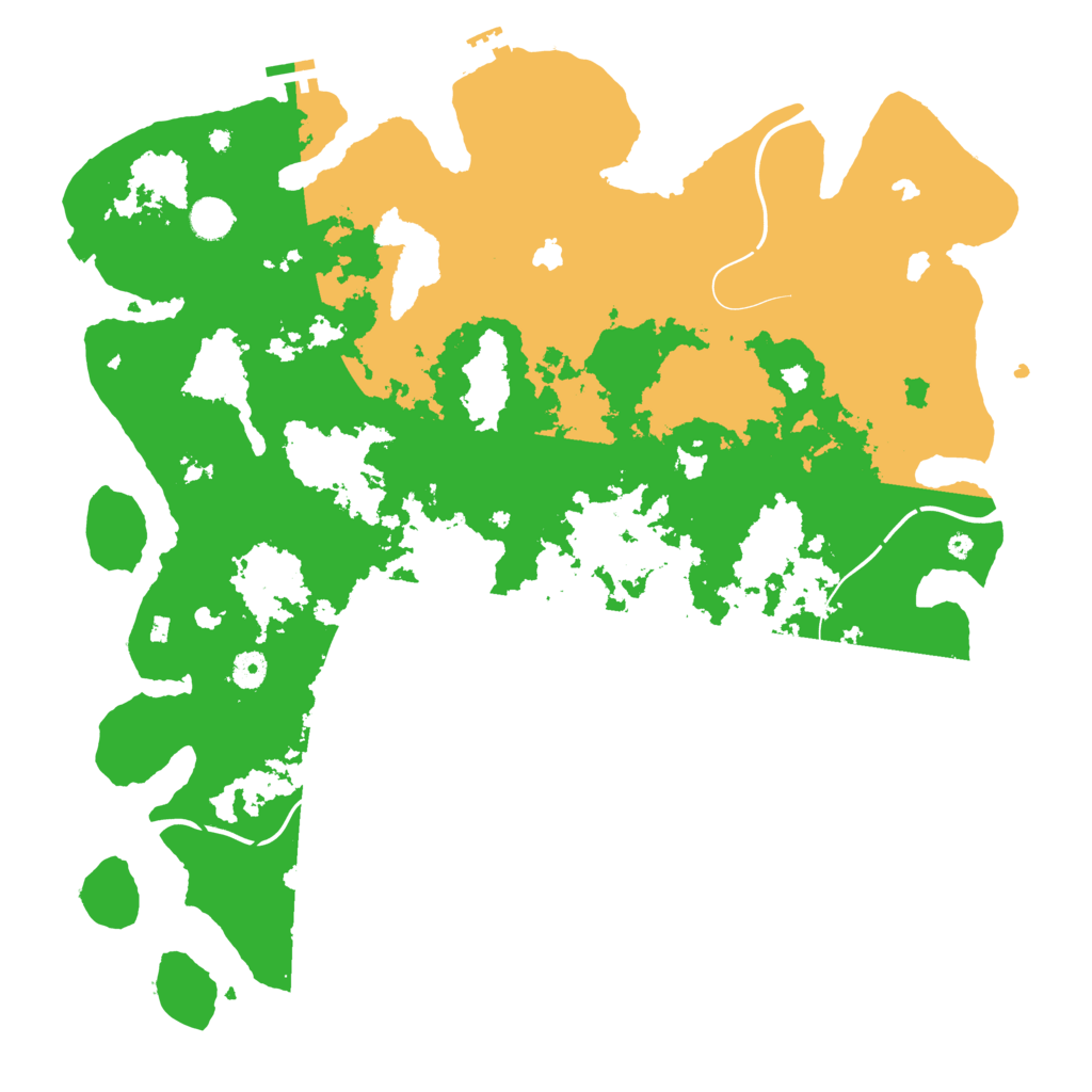 Biome Rust Map: Procedural Map, Size: 4500, Seed: 1527923396