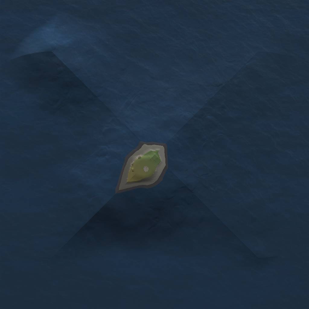 Rust Map: Procedural Map, Size: 1000, Seed: 1343741462, 3 Monuments