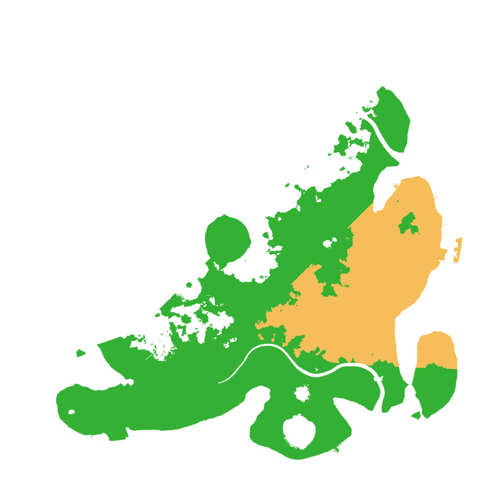 Biome Rust Map: Procedural Map, Size: 3000, Seed: 6276