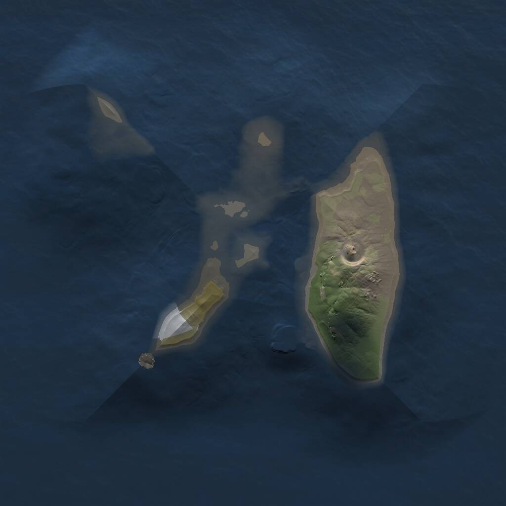 Rust Map: Procedural Map, Size: 1290, Seed: 1343741462, 1 Monuments