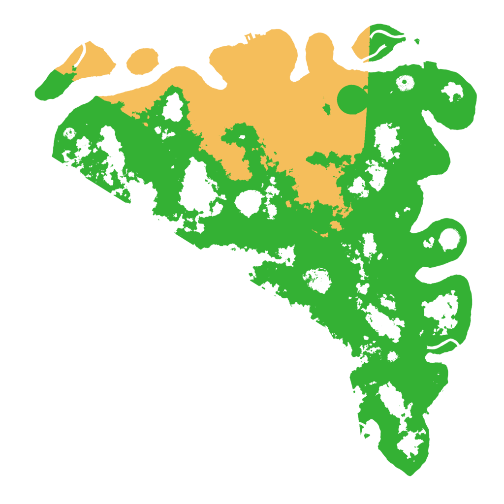 Biome Rust Map: Procedural Map, Size: 4500, Seed: 115816106