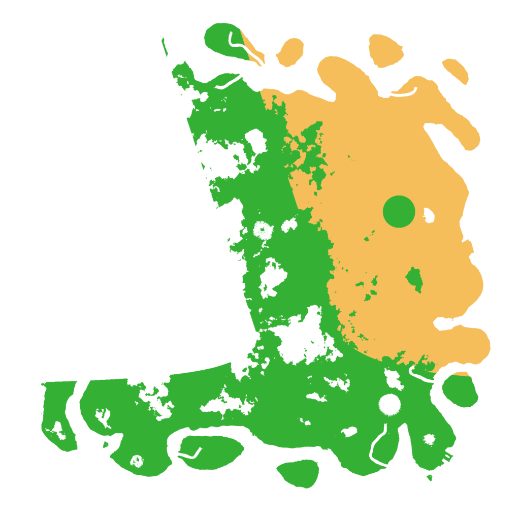 Biome Rust Map: Procedural Map, Size: 4250, Seed: 392925272