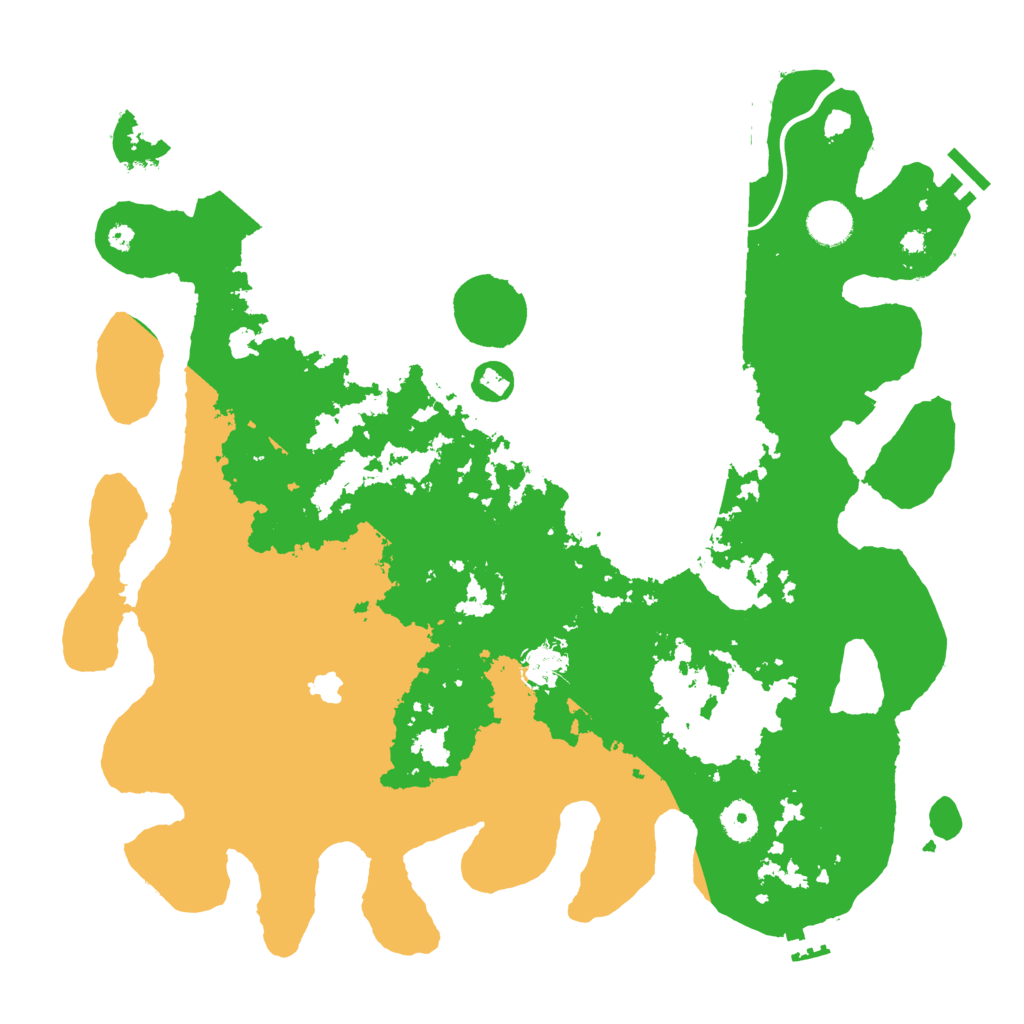 Biome Rust Map: Procedural Map, Size: 4000, Seed: 161727921