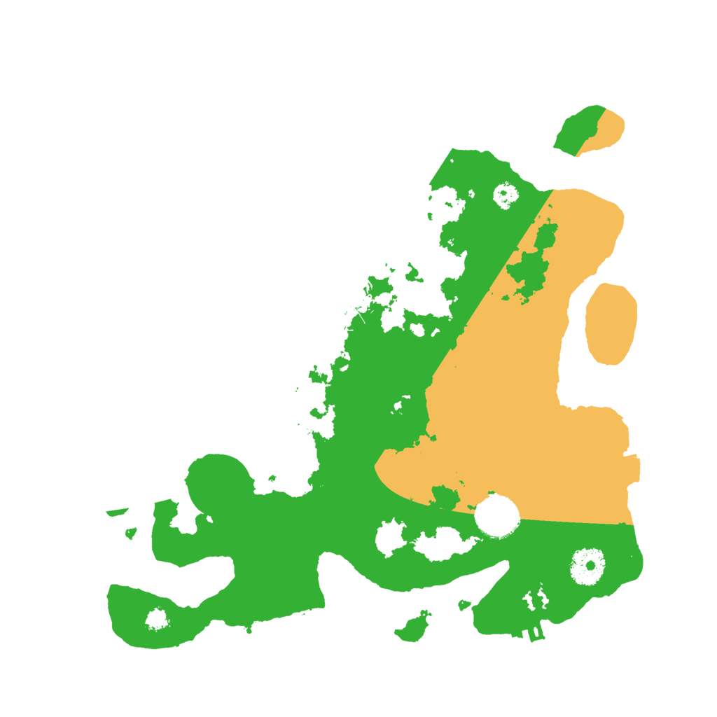 Biome Rust Map: Procedural Map, Size: 3000, Seed: 98367234