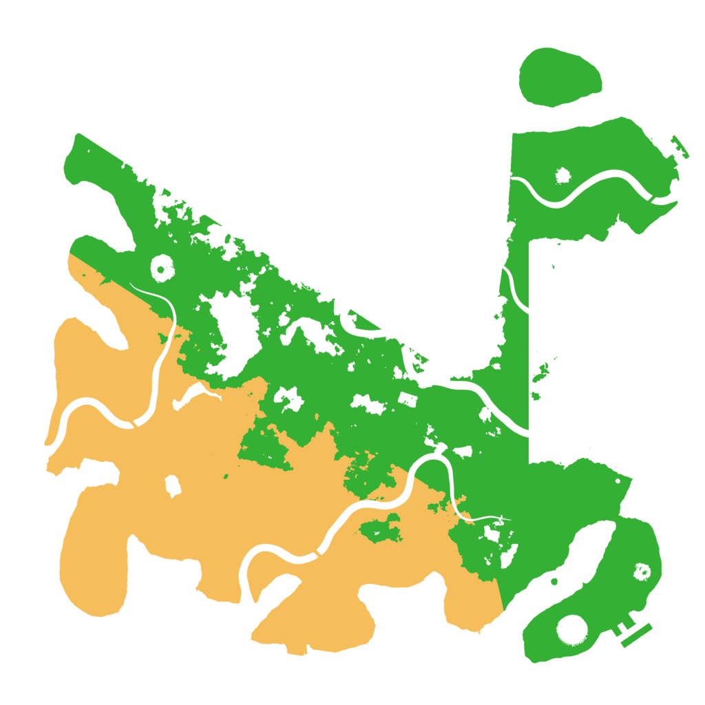 Biome Rust Map: Procedural Map, Size: 4100, Seed: 63021955