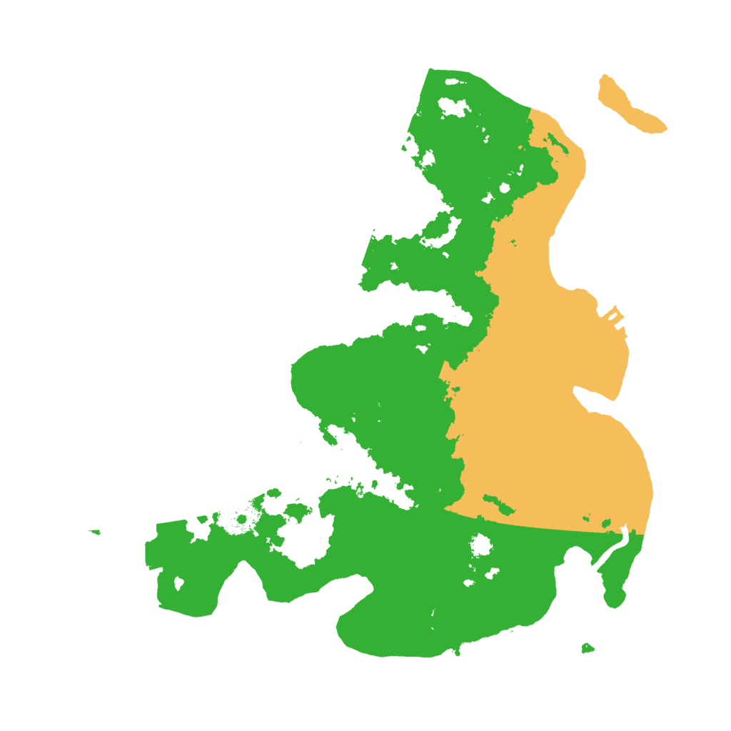 Biome Rust Map: Procedural Map, Size: 3000, Seed: 9280347