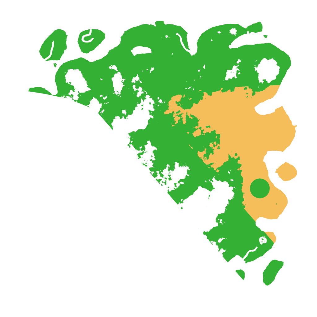 Biome Rust Map: Procedural Map, Size: 4250, Seed: 1368379691