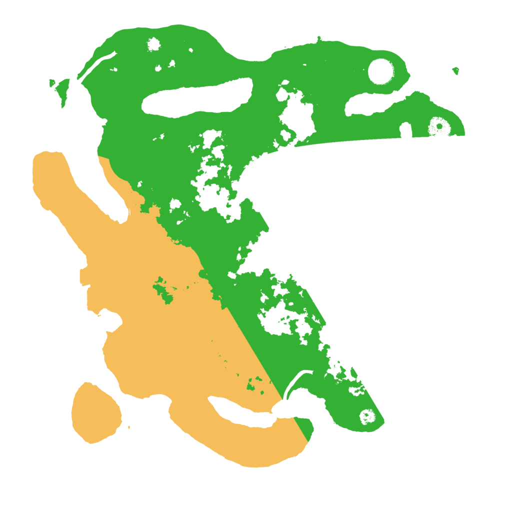 Biome Rust Map: Procedural Map, Size: 3500, Seed: 831472732