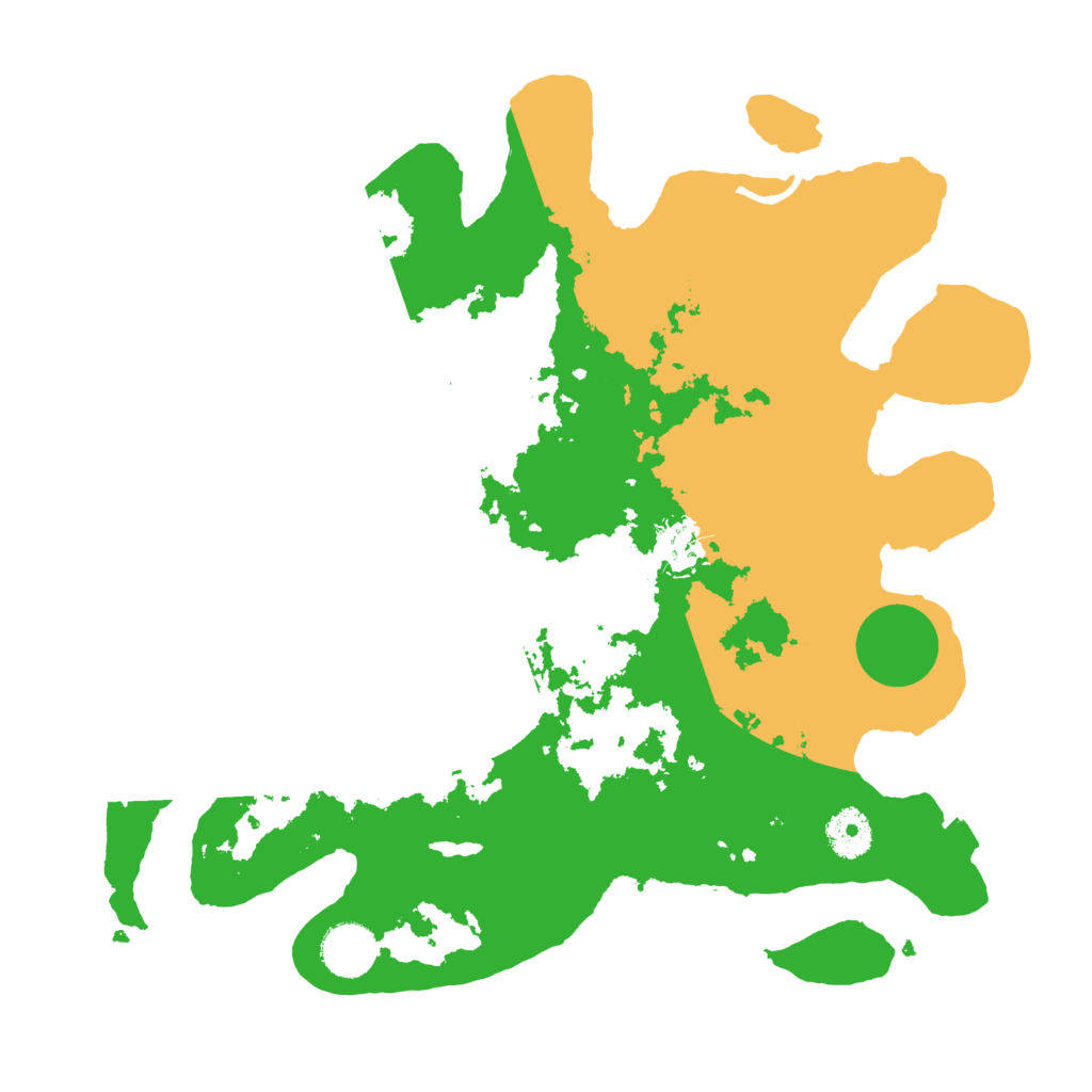 Biome Rust Map: Procedural Map, Size: 3500, Seed: 765652997