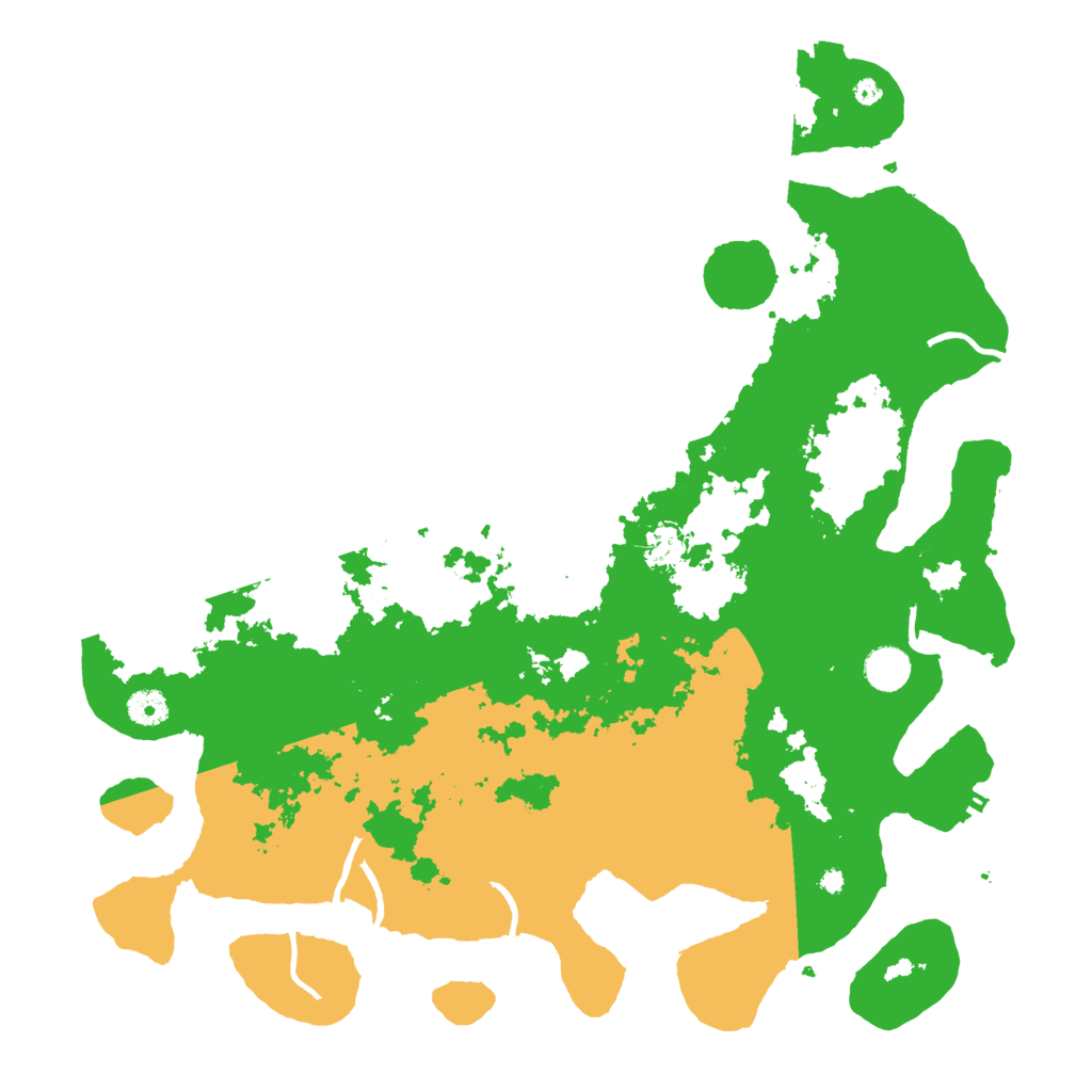 Biome Rust Map: Procedural Map, Size: 4250, Seed: 642027171