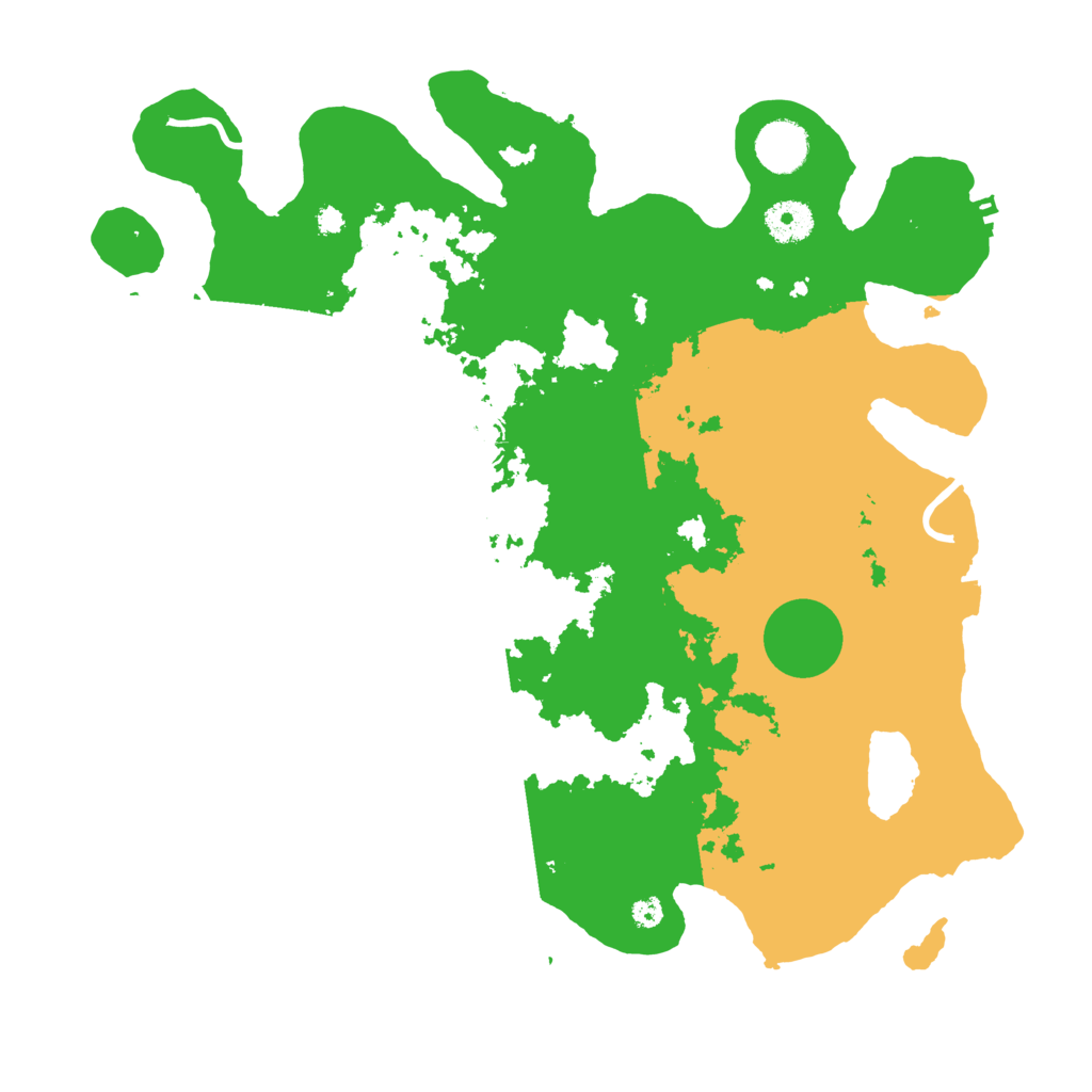 Biome Rust Map: Procedural Map, Size: 3650, Seed: 33469716