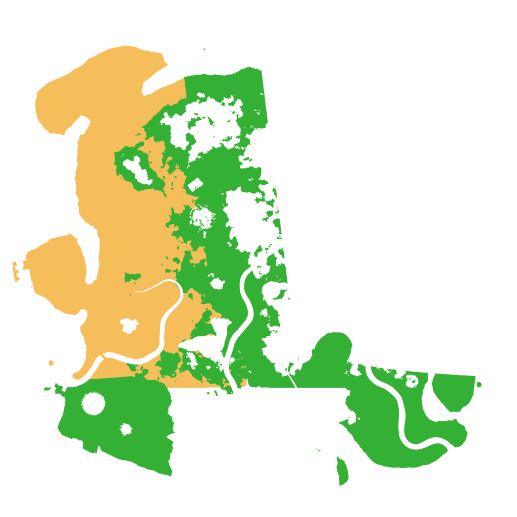 Biome Rust Map: Procedural Map, Size: 4000, Seed: 2356545