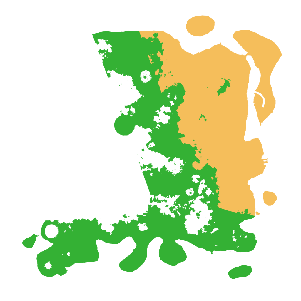 Biome Rust Map: Procedural Map, Size: 3900, Seed: 34945051