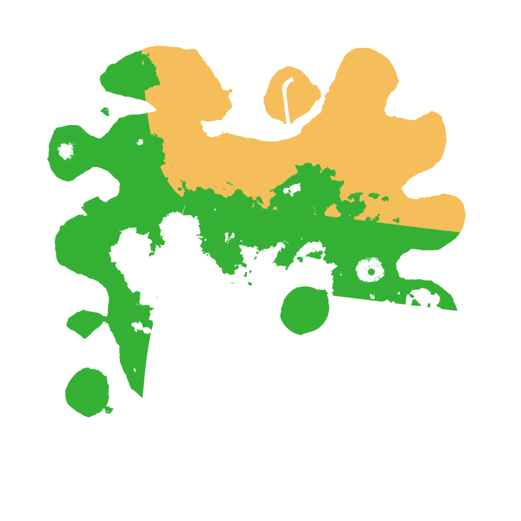 Biome Rust Map: Procedural Map, Size: 3000, Seed: 12466