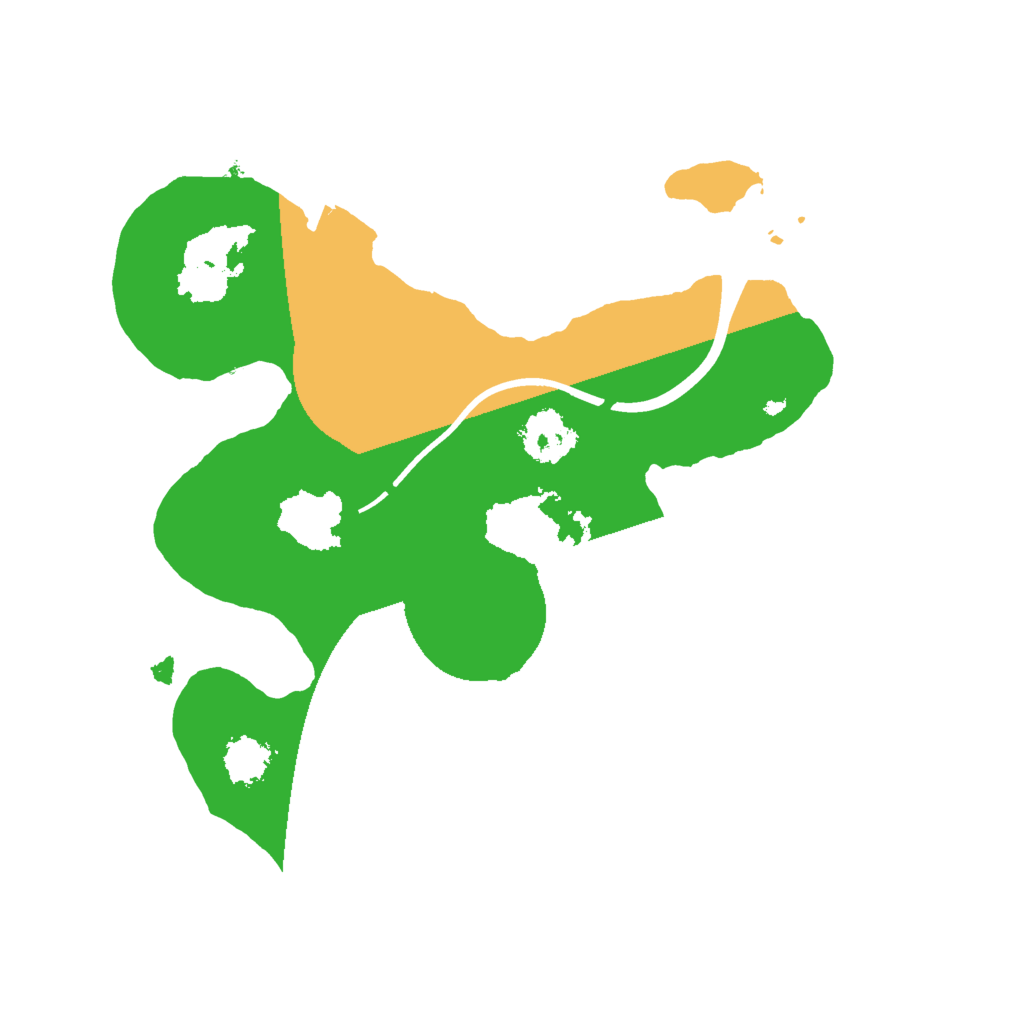 Biome Rust Map: Procedural Map, Size: 2000, Seed: 1494859875