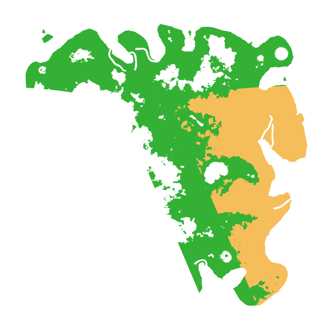 Biome Rust Map: Procedural Map, Size: 4300, Seed: 1192111742