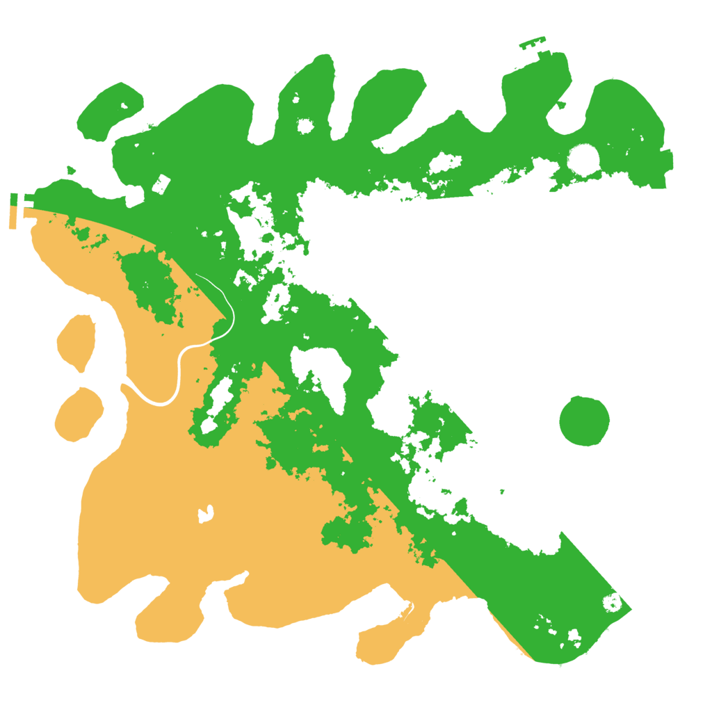 Biome Rust Map: Procedural Map, Size: 4000, Seed: 648253