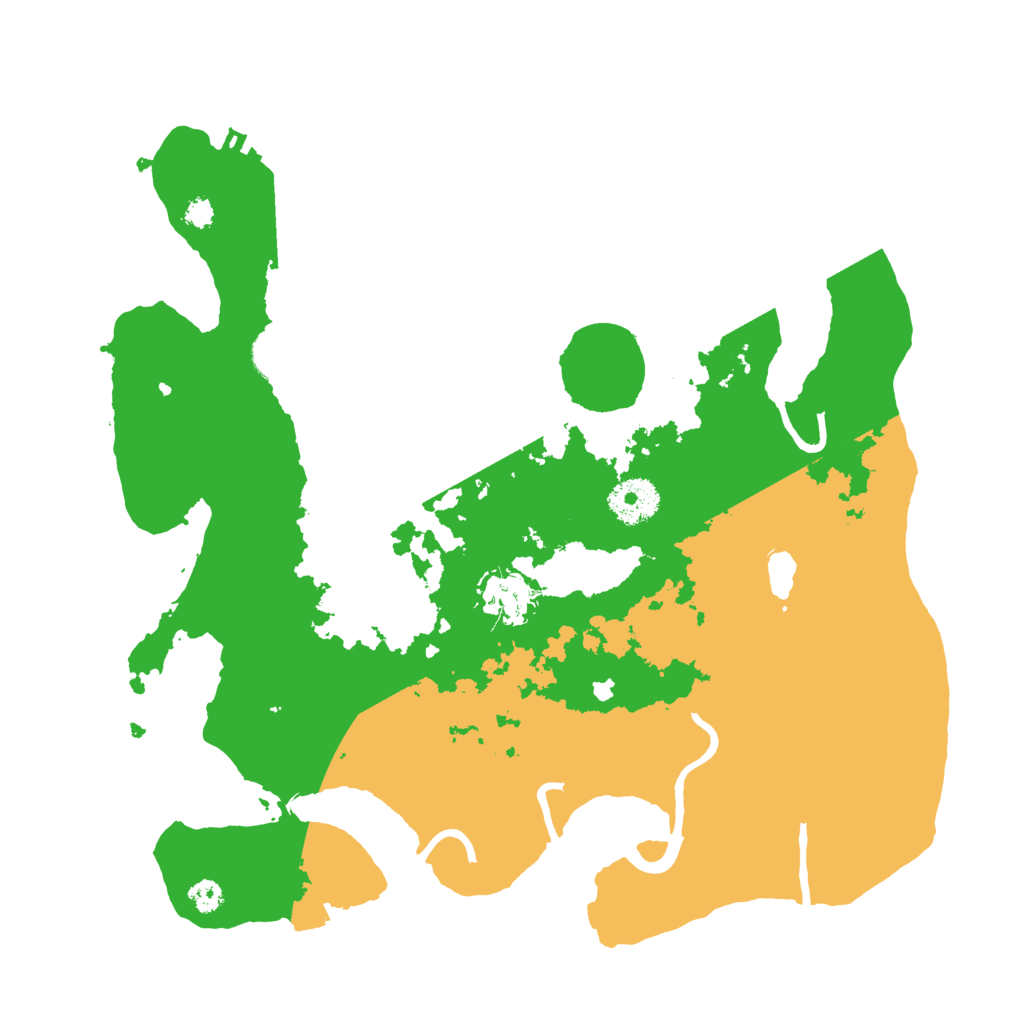 Biome Rust Map: Procedural Map, Size: 3250, Seed: 1718348672