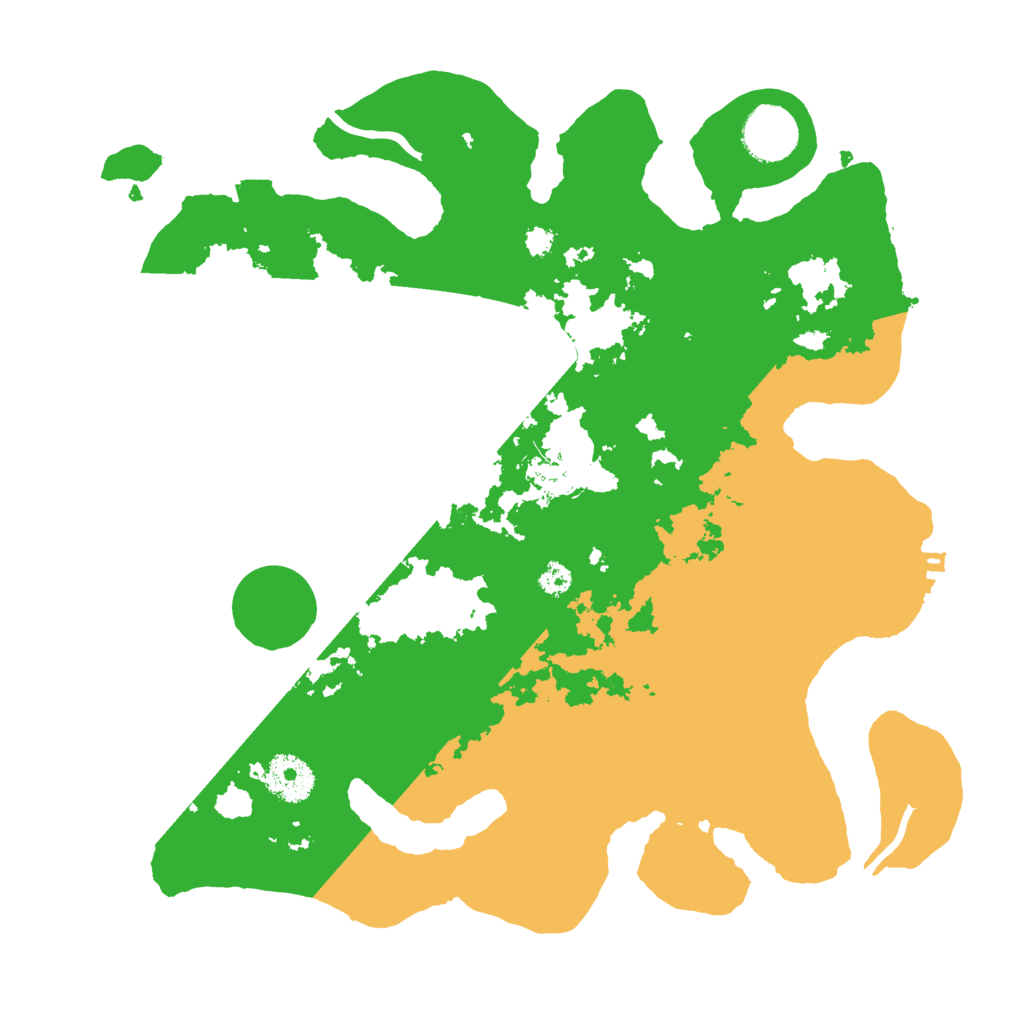 Biome Rust Map: Procedural Map, Size: 3250, Seed: 2634