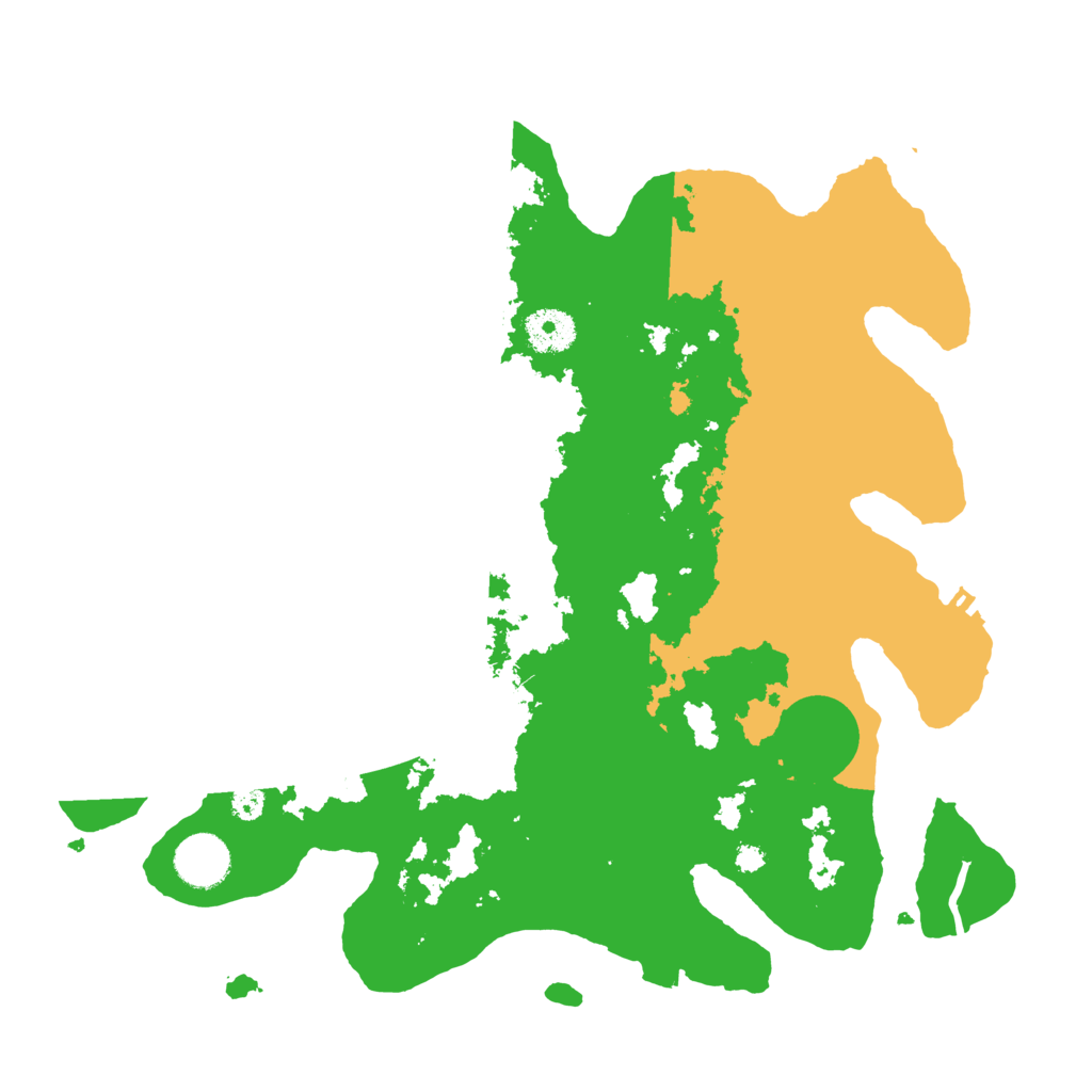 Biome Rust Map: Procedural Map, Size: 3500, Seed: 36635538