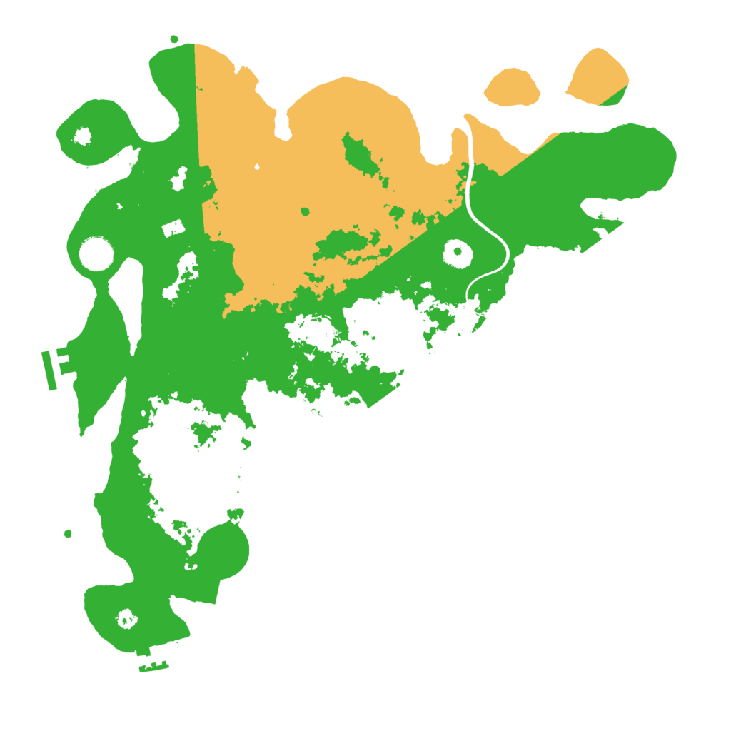 Biome Rust Map: Procedural Map, Size: 3750, Seed: 128053238