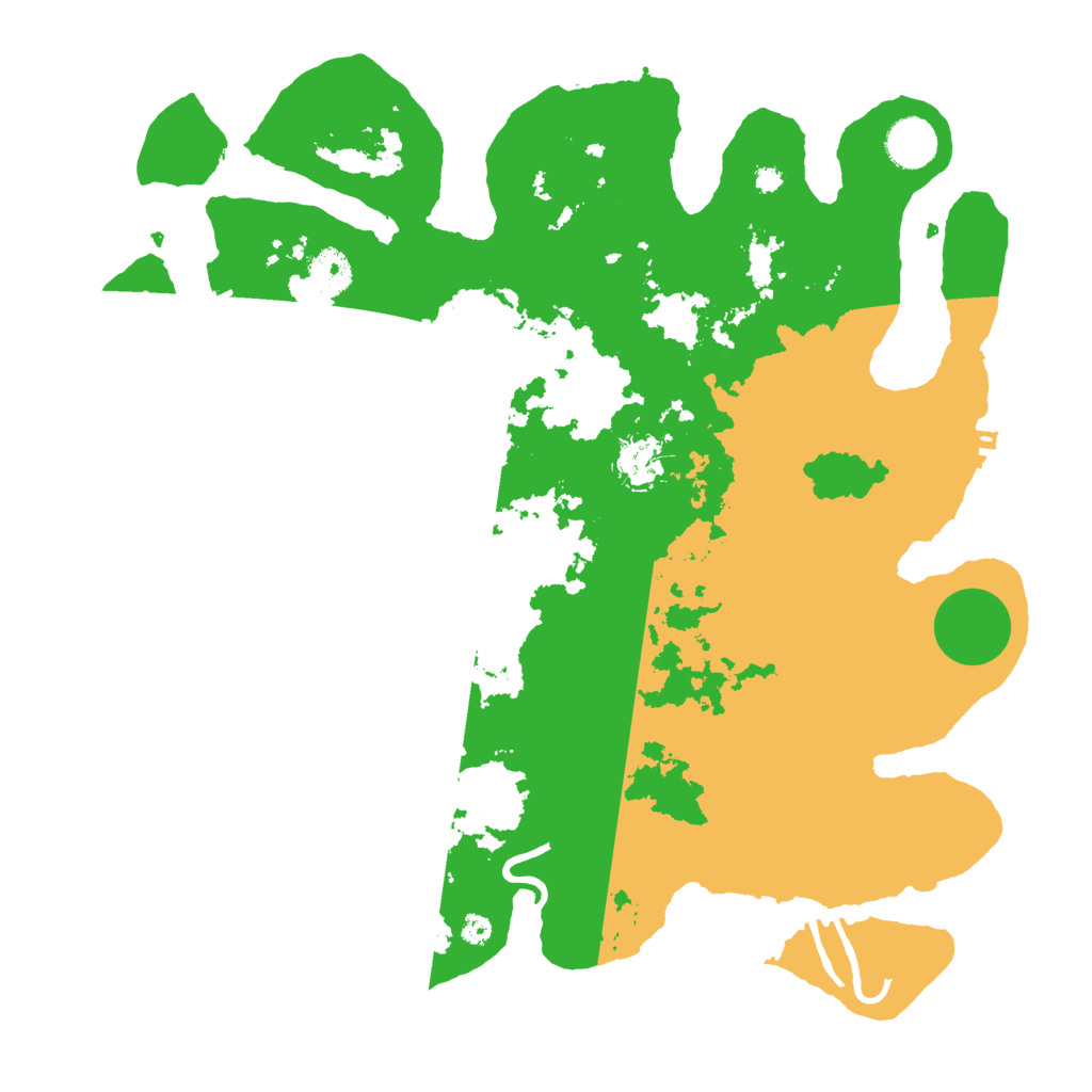 Biome Rust Map: Procedural Map, Size: 3750, Seed: 1679453308