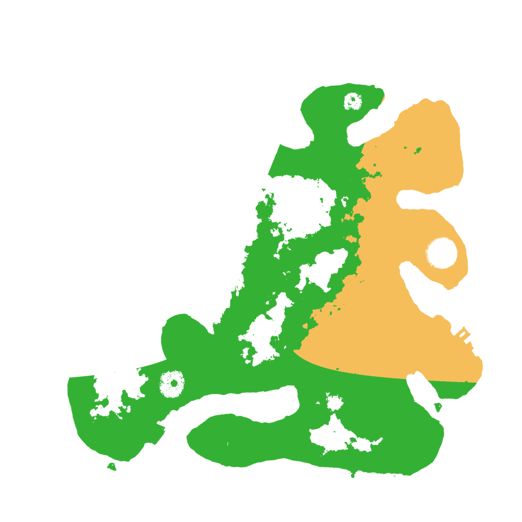 Biome Rust Map: Procedural Map, Size: 3000, Seed: 81996