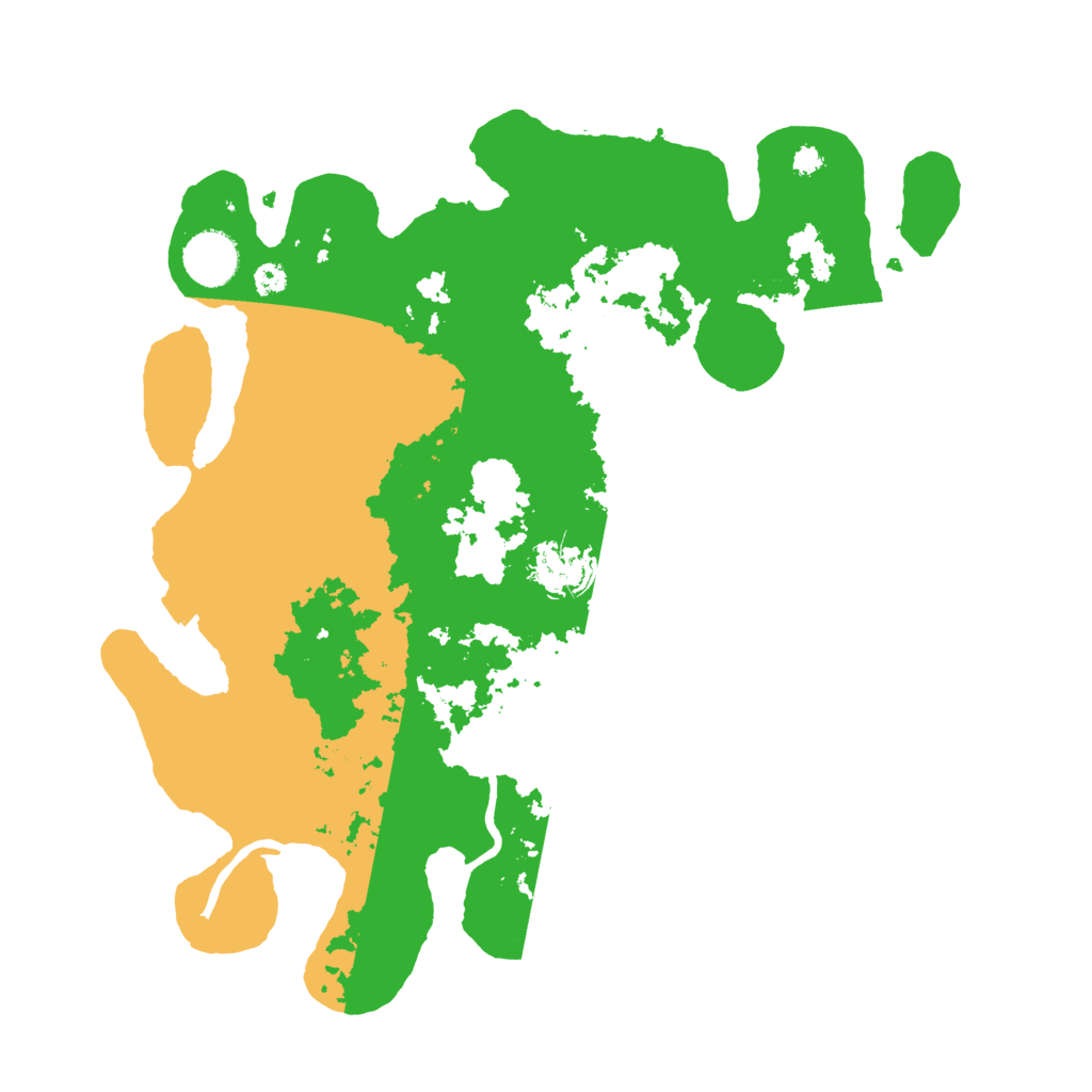 Biome Rust Map: Procedural Map, Size: 3500, Seed: 1278795424