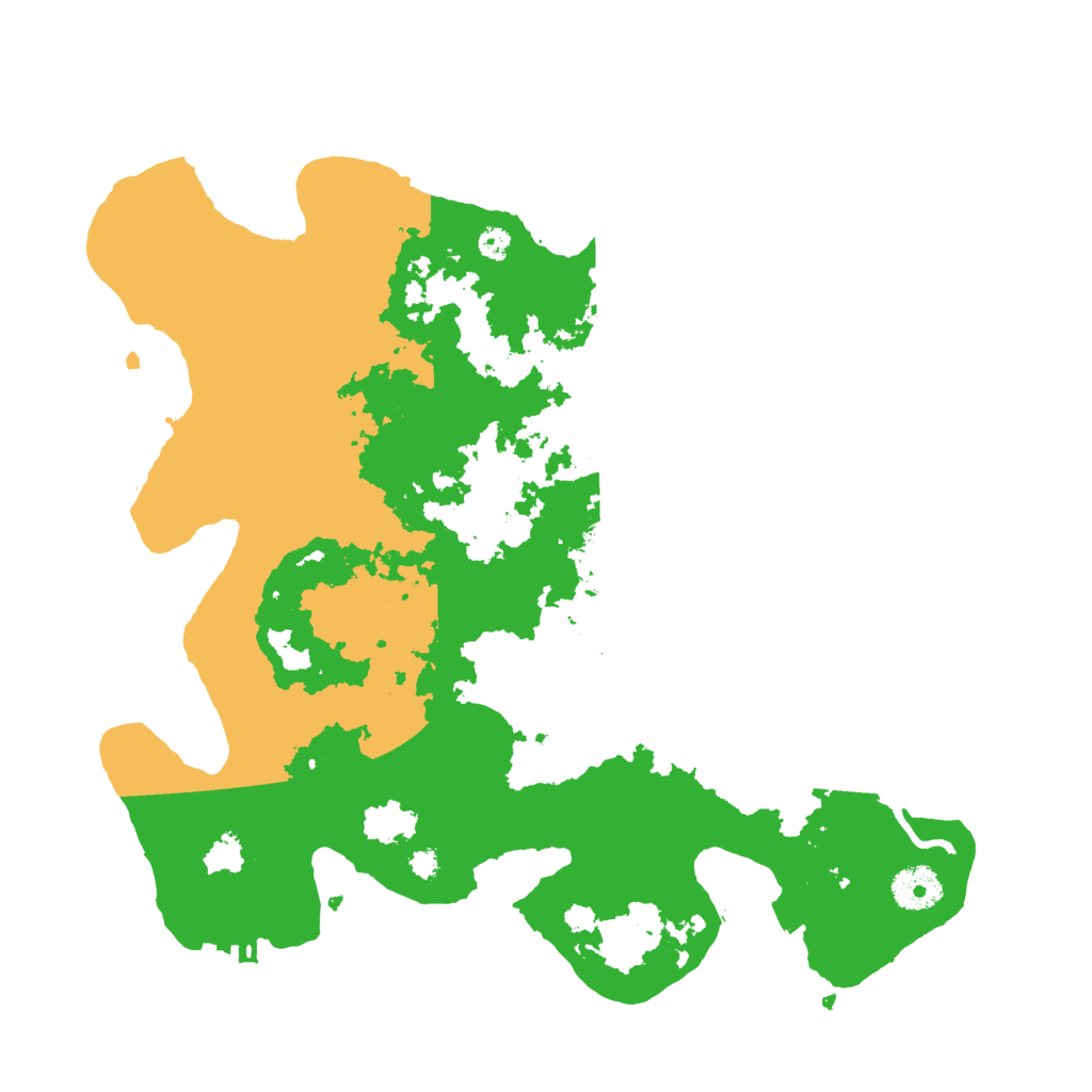 Biome Rust Map: Procedural Map, Size: 3500, Seed: 1437728260