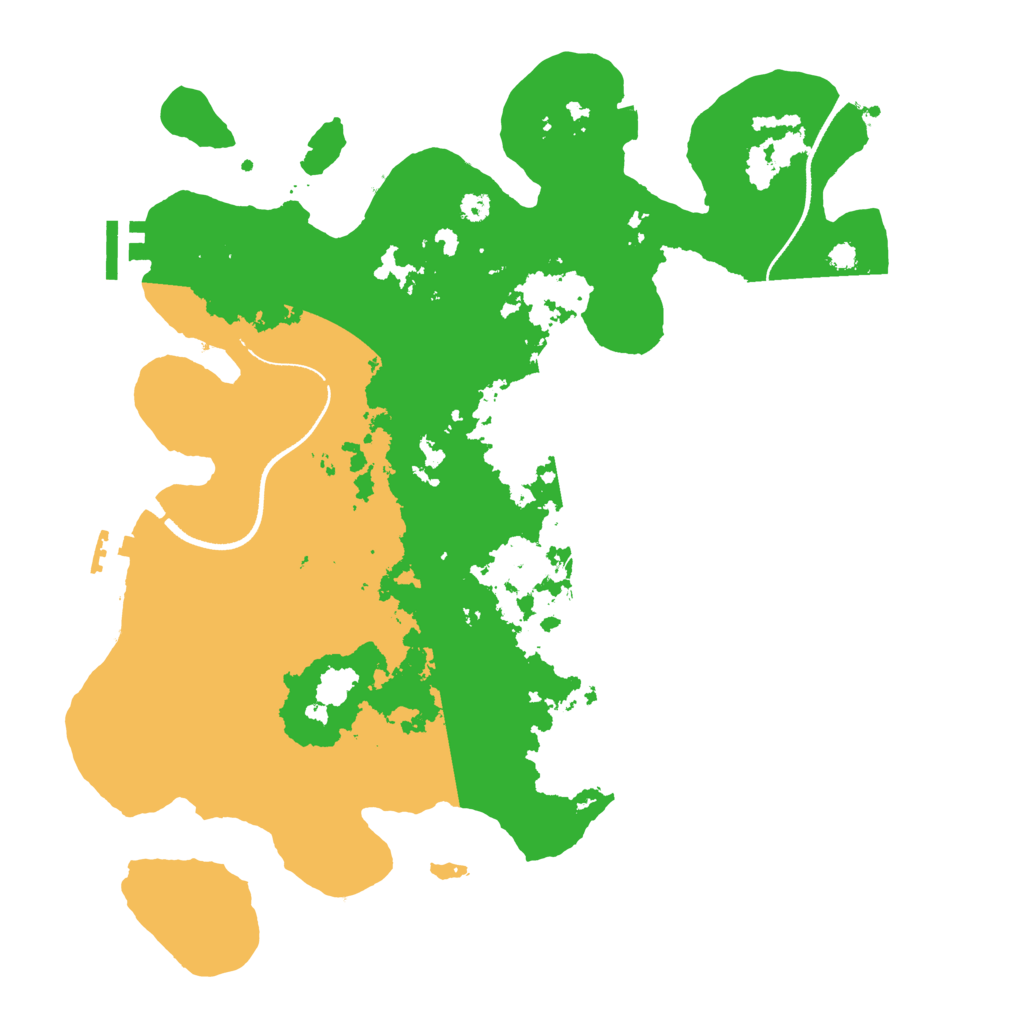 Biome Rust Map: Procedural Map, Size: 3500, Seed: 683711605