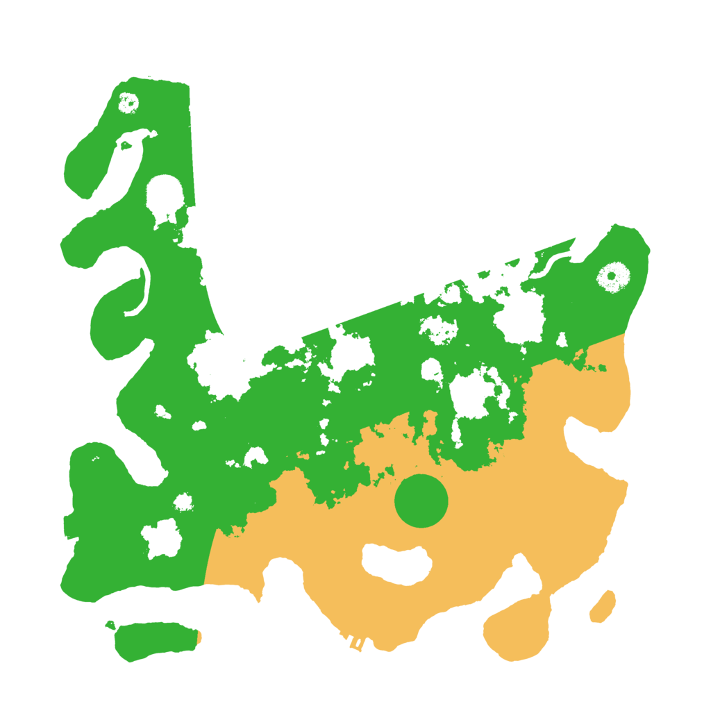 Biome Rust Map: Procedural Map, Size: 3500, Seed: 744110173