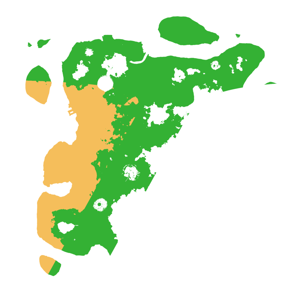 Biome Rust Map: Procedural Map, Size: 3500, Seed: 1466709644