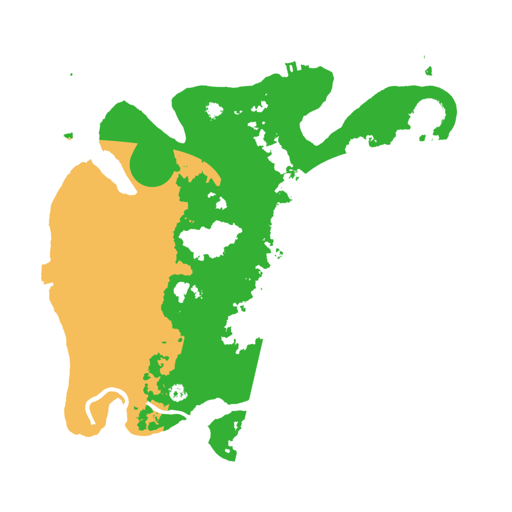 Biome Rust Map: Procedural Map, Size: 3000, Seed: 721532802
