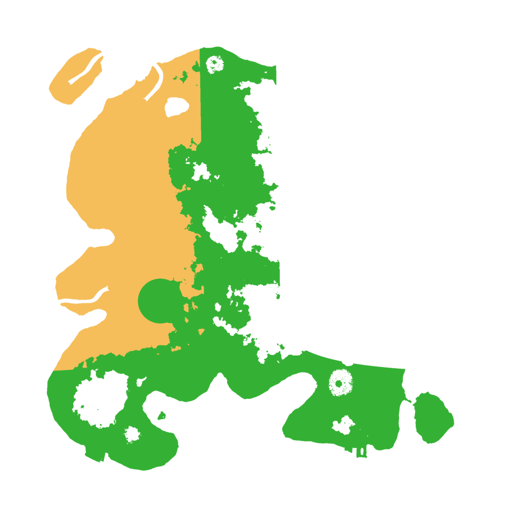 Biome Rust Map: Procedural Map, Size: 3000, Seed: 2147483644