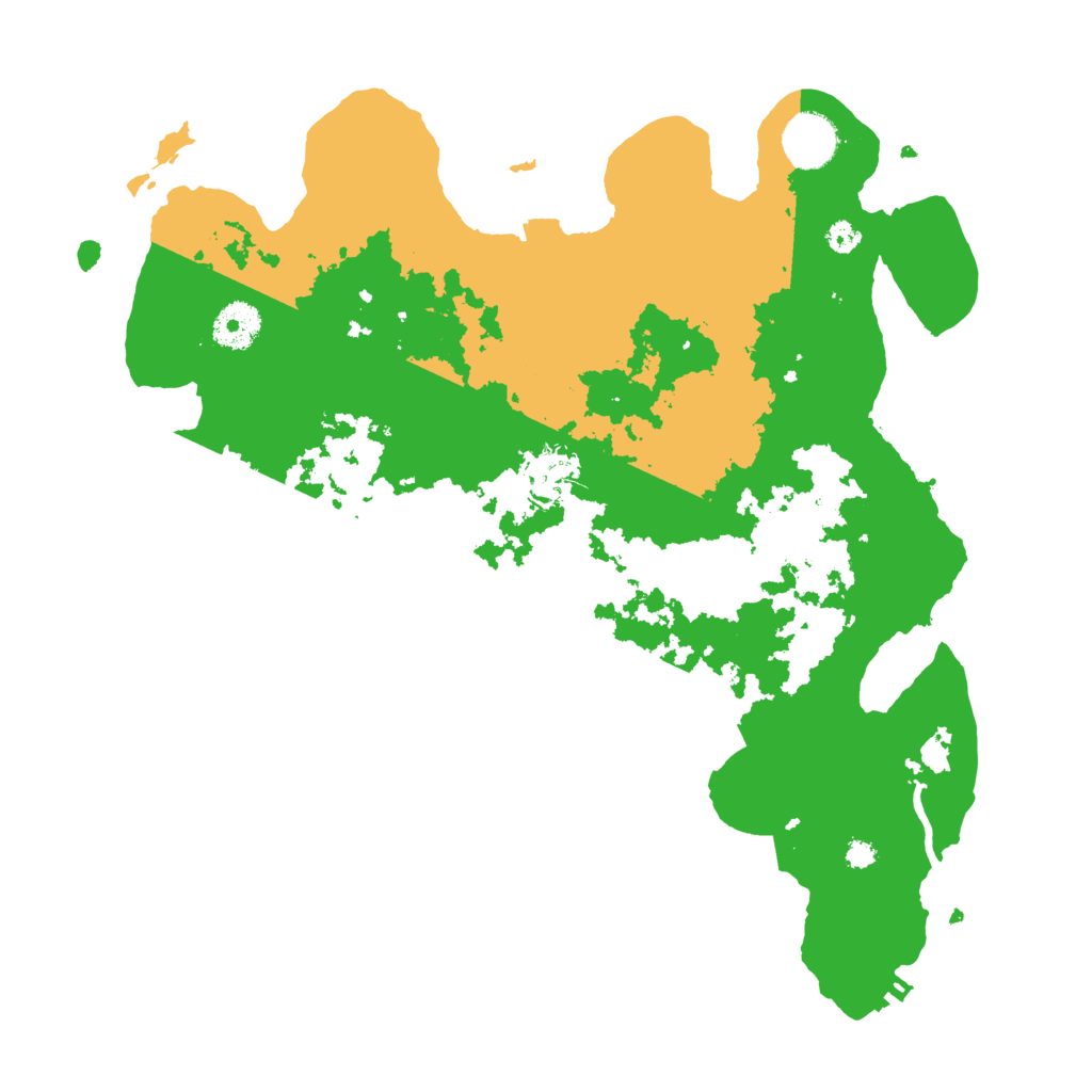 Biome Rust Map: Procedural Map, Size: 3500, Seed: 1899568873