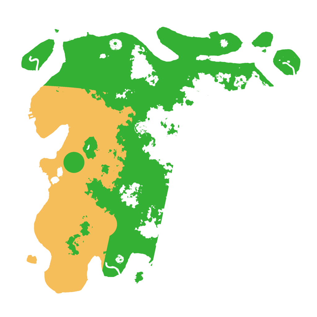 Biome Rust Map: Procedural Map, Size: 4000, Seed: 927523044