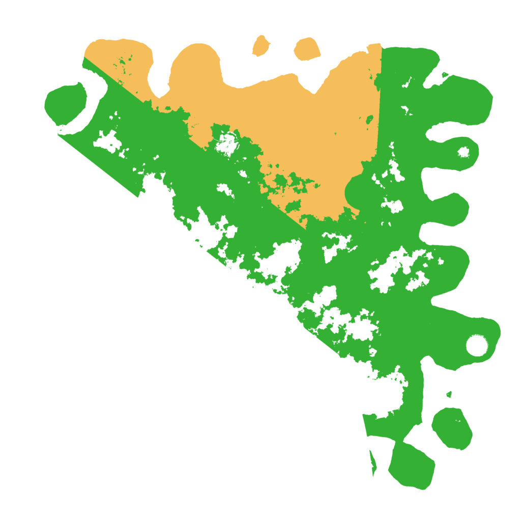 Biome Rust Map: Procedural Map, Size: 4250, Seed: 1054534116