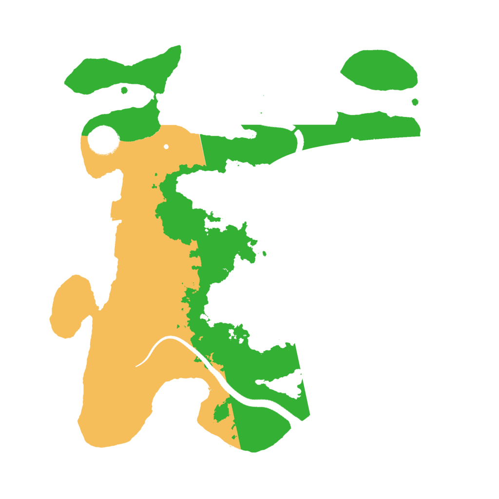 Biome Rust Map: Procedural Map, Size: 3000, Seed: 910465681