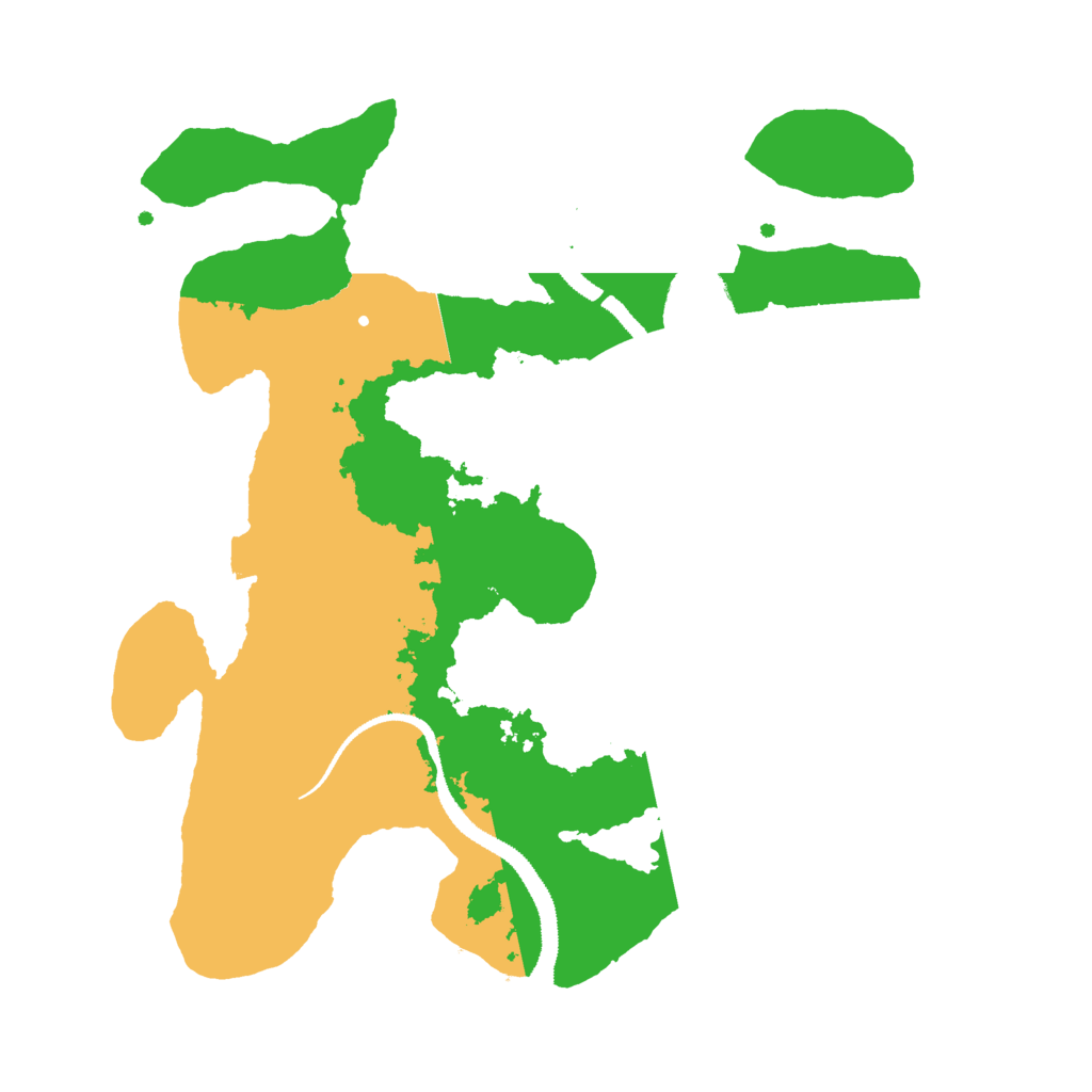 Biome Rust Map: Procedural Map, Size: 3000, Seed: 910465681