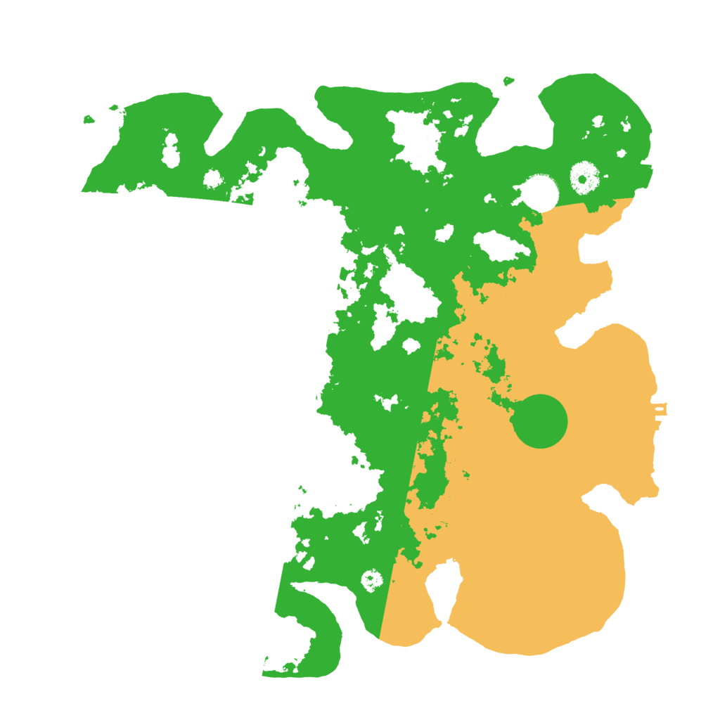 Biome Rust Map: Procedural Map, Size: 3500, Seed: 1288327898