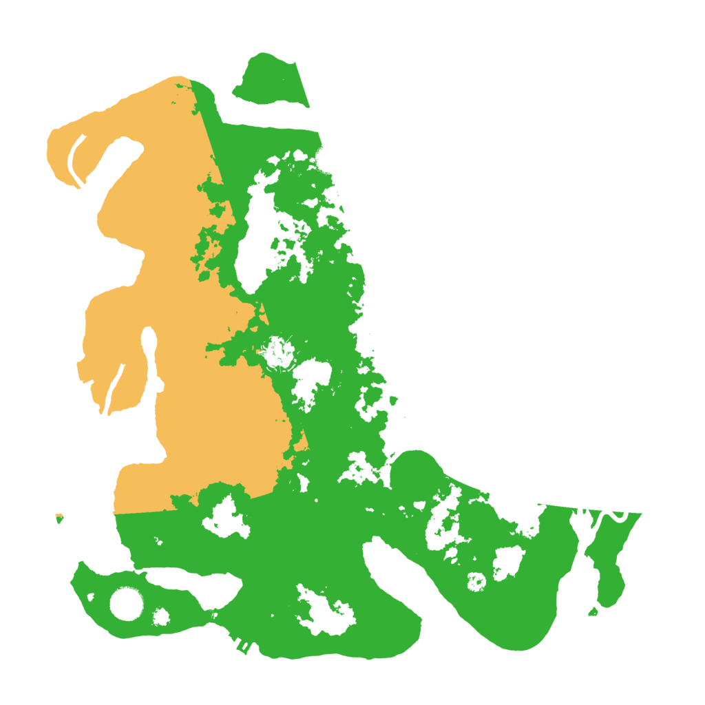 Biome Rust Map: Procedural Map, Size: 3700, Seed: 1443584796