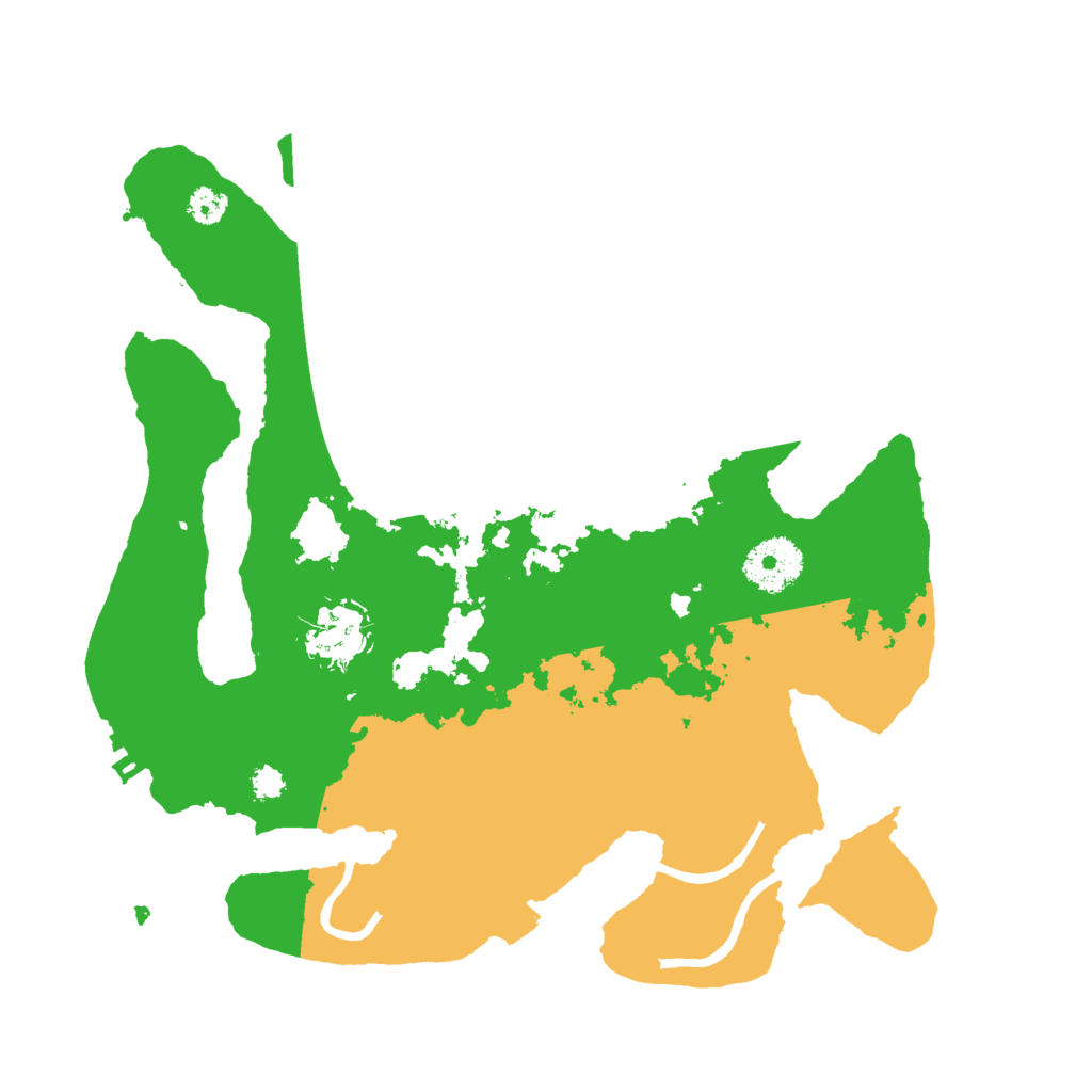 Biome Rust Map: Procedural Map, Size: 3000, Seed: 21091