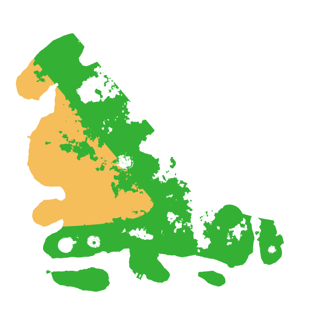 Biome Rust Map: Procedural Map, Size: 3700, Seed: 44228338