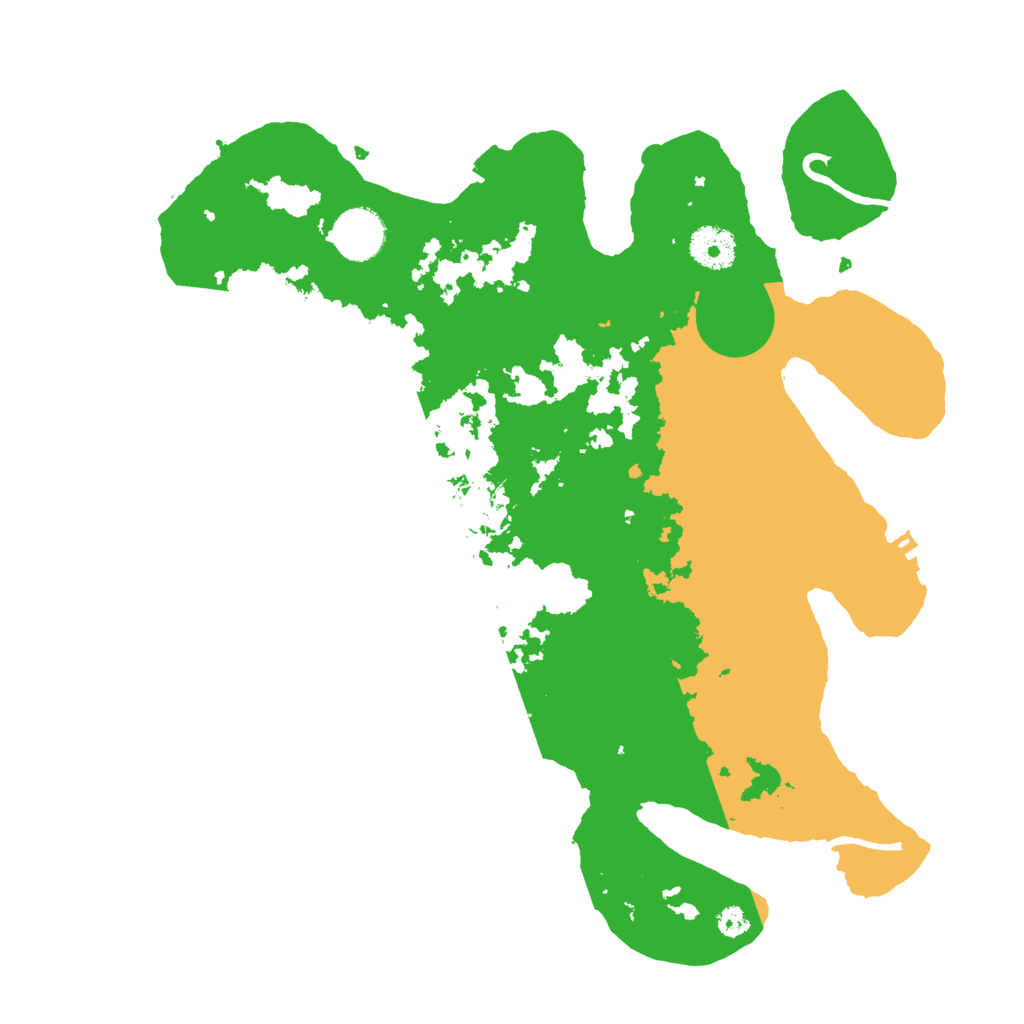 Biome Rust Map: Procedural Map, Size: 3450, Seed: 67036007